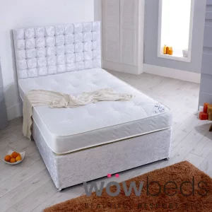 Grace Cubed Divan Bed With Candy Mattress