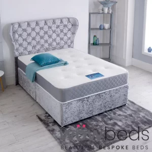 Impression Winged Divan Bed With Sapphire Mattress View